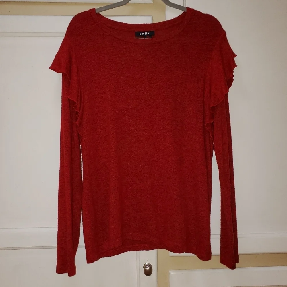 DKNY Women's long-sleeved Sweater - Picture 3 of 5